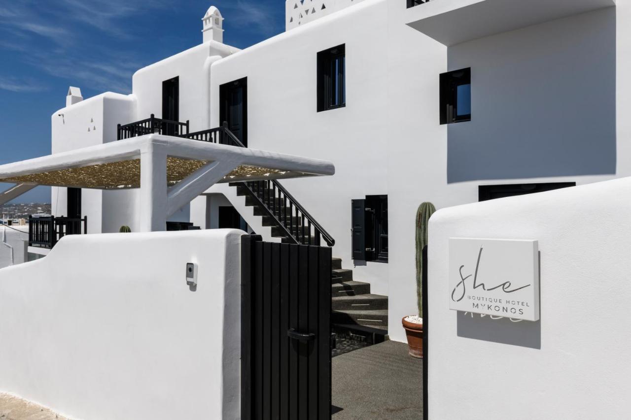 She Mykonos Boutique Hotel Mykonos Town Exterior photo