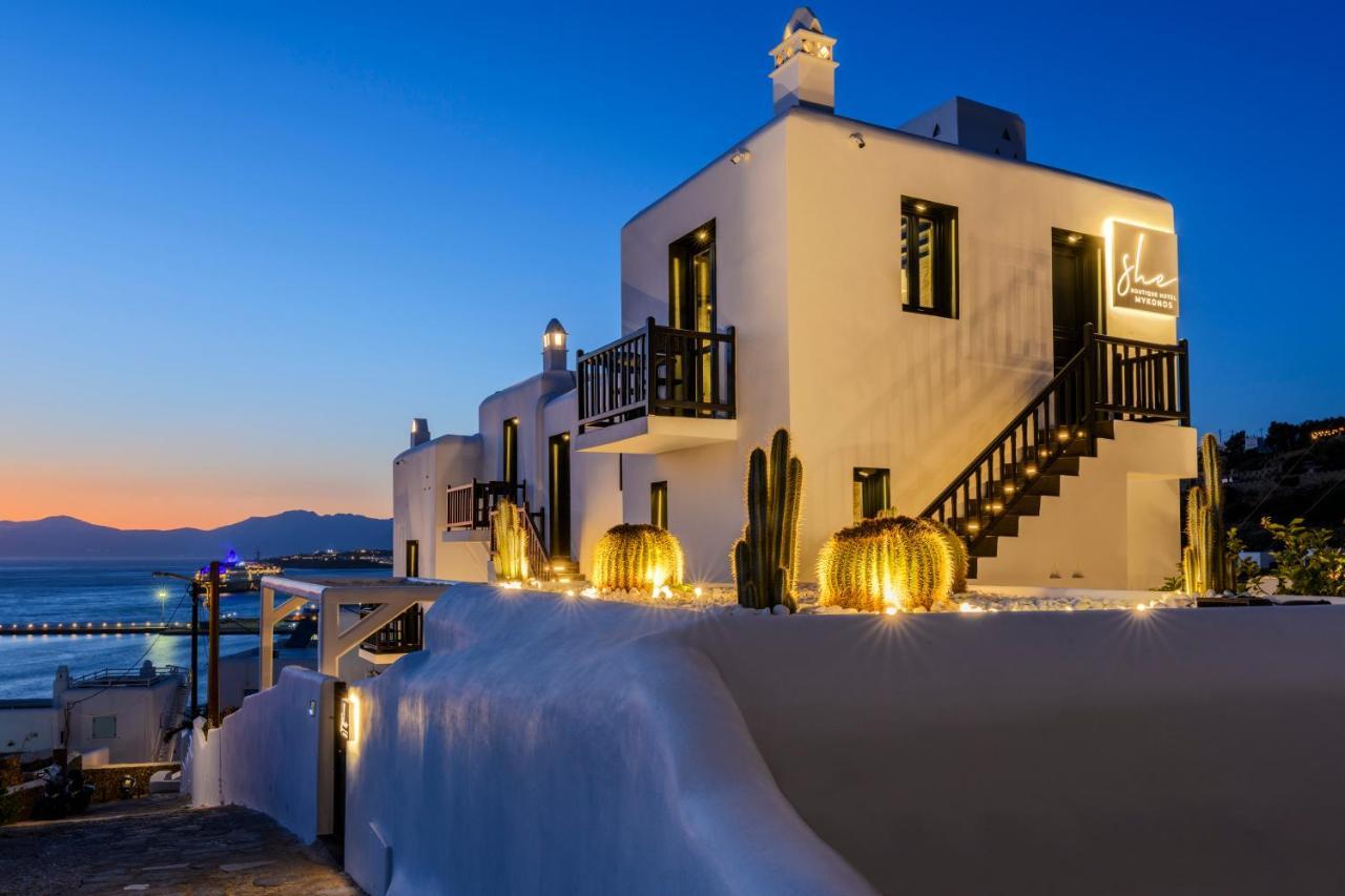 She Mykonos Boutique Hotel Mykonos Town Exterior photo